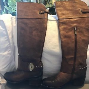 Vince Camuto Russett two tone calf boot